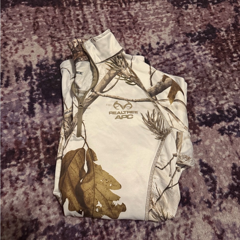 Realtree Camouflage Hoodie with Brown and Gray